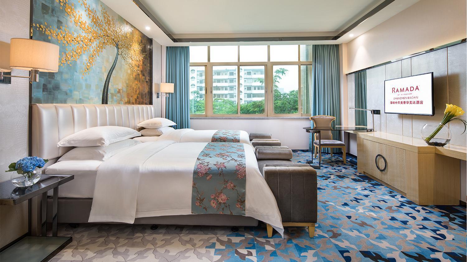 Отель Ramada Shenzhen Baoan Экстерьер фото